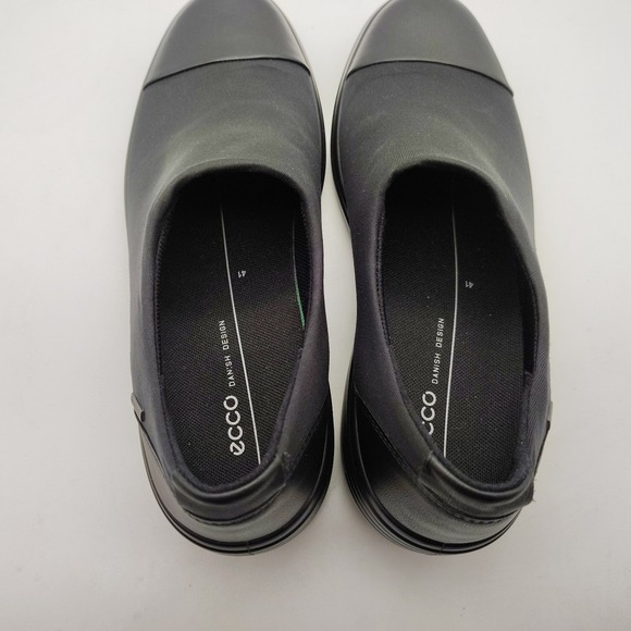 ECCO Womens Soft 7 GTX Gore-Tex Size EU 41 US 10 Slip On Shoes Black Stretch - Picture 6 of 10